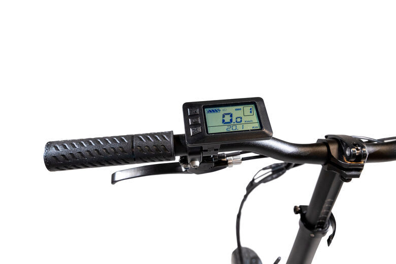 EMG Fat Bike Bomber 250W con telaio 17" foldable, ruota 20", Freni a disco a/p, Cambio Shimano e batteria 10Ah
