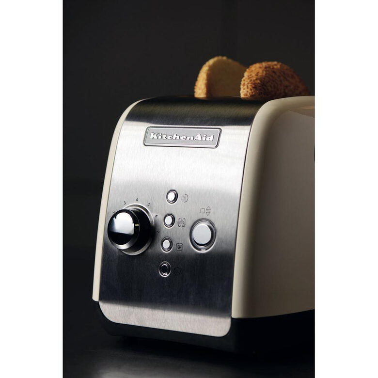 KitchenAid 5KMT221EAC 7 2 fetta/e 1100 W Nero, Crema, Acciaio inox