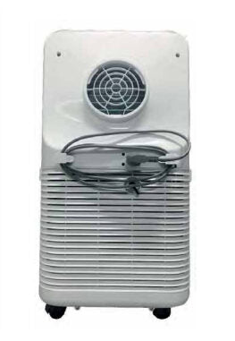 HAIER AM12AA1TAA Climatizzatore Portatile 12000 Btu/h con Telecomando e Funzione Timer Bianco