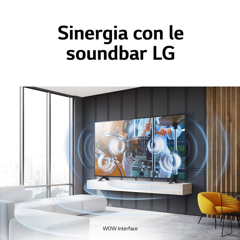 LG UHD 50'' Serie UR81 50UR81006LJ, TV 4K, 3 HDMI, SMART TV