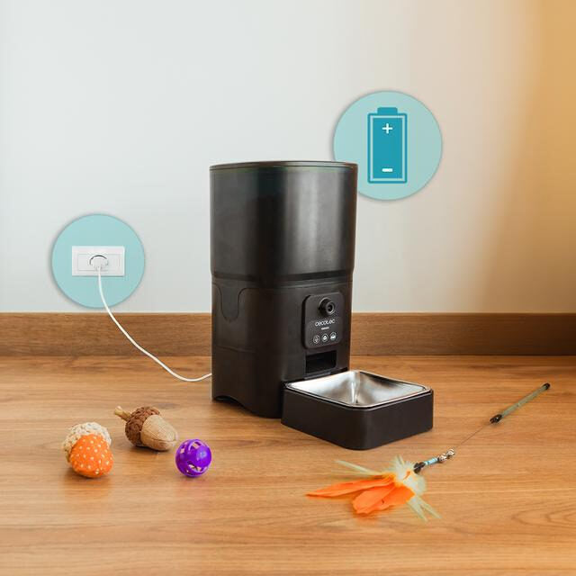 Cecotec Pumba 6000 Purrfect Meal Smart Ciotola Wi-Fi automatica per animali domestici da 6 litri con controllo porzioni
