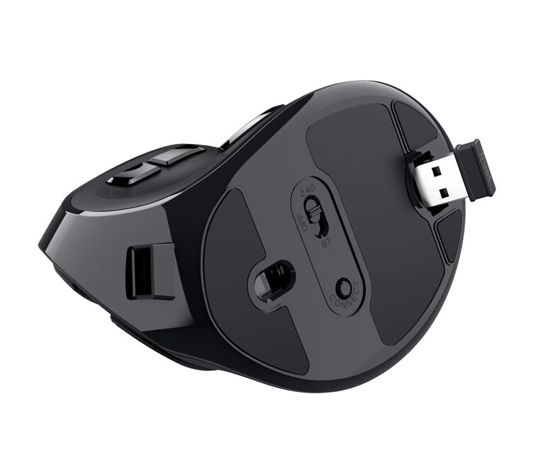 Trust Voxx mouse Ufficio Mano destra RF senza fili + Bluetooth Ottico 2400 DPI
