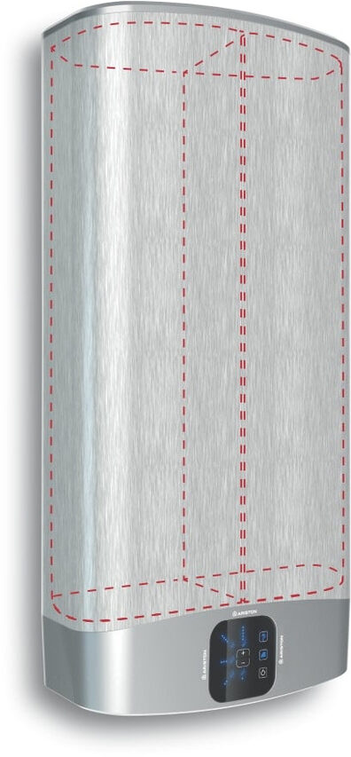 Ariston VLS WIFI 100 EU Orizzontale/Verticale Boiler Sistema per caldaia singola Argento