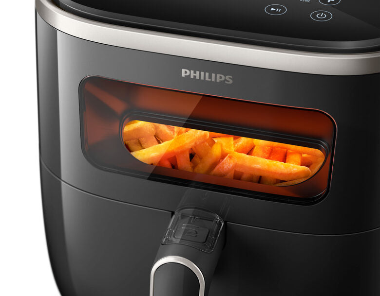 Philips 3000 series Series 3000 XL HD9257/80 Airfryer, 5.6L, Finestra, 14-in-1, App per ricette