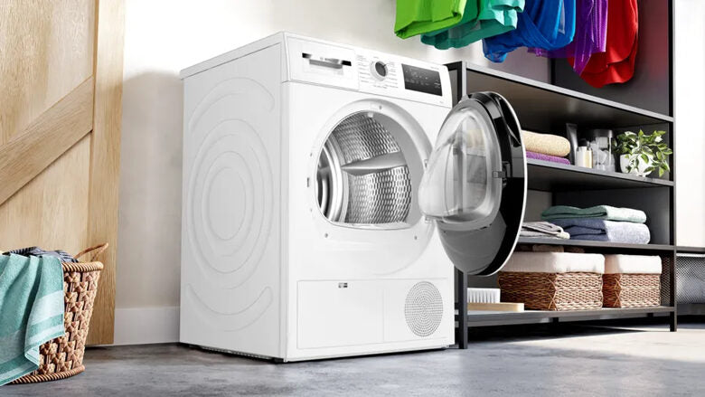 Bosch WTH85208II Serie 4 Asciugatrice A Libera Installazione 8 Kg, Pompa Di Calore, Auto Dry, Filtro Easy Clean, SensitiveDrying, Classe E, Bianco