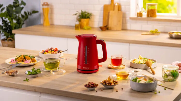 Bosch TWK3M124 Bollitore MyMoment 1.7 l Rosso