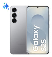 Samsung Galaxy S25 Smartphone AI, Display 6.2'' FHD+ Dynamic AMOLED 2X, Fotocamera 50MP, RAM 12GB, 128GB, 4.000 mAh, Silver shadow