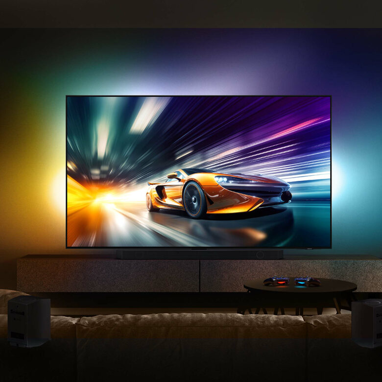 Samsung QN90D TV Neo QLED 4K 98” QE98QN90DATXZT Smart TV Wi-Fi Titan Gray Processore NQ4 AI GEN2, Tecnologia Quantum Matrix, Neo Slim Design, Dolby Atmos