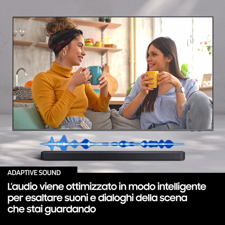 Samsung Soundbar HW-B650F/ZF, Audio 3.1 canali, Wireless Dolby 5.1ch, 2025