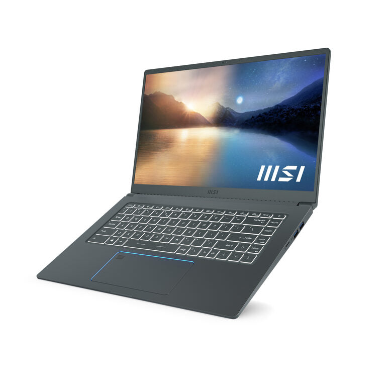 MSI Prestige A11SC-025IT i7-1185G7 Computer portatile 39,6 cm (15.6") Full HD Intel® Core™ i7 16 GB DDR4-SDRAM 1000 GB SSD NVIDIA® GeForce® GTX 1650 Ti Wi-Fi 6 (802.11ax) Windows 10 Home Gri