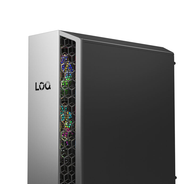 Lenovo LOQ | Desktop Gaming Tower | Processore AMD Ryzen 7 8745HX | memoria RAM 16GB | Memoria SSD 512GB | Scheda Grafica NVIDIA RTX 5050 8GB | Sistema Operativo WINDOWS 11 HOME | 26L_LUNA_GREY