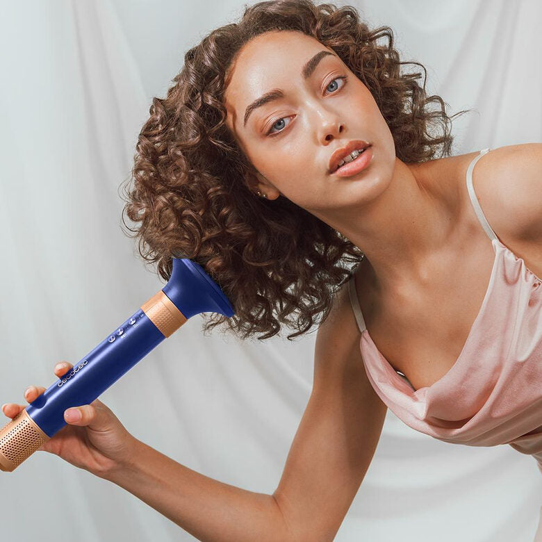 Cecotec Bamba CeramicCare 14in1 Asciugacapelli AirGlam Blue Multistyler Caldo Blu 1400 W