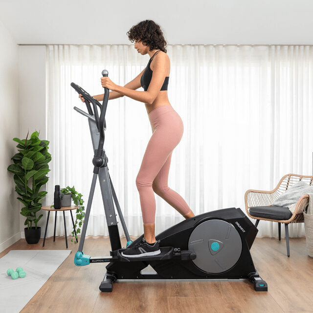 Cecotec Elliptical 8000 Magno Bicicletta ellittica a resistenza magnetica con 8 livelli regolabili manualmente.