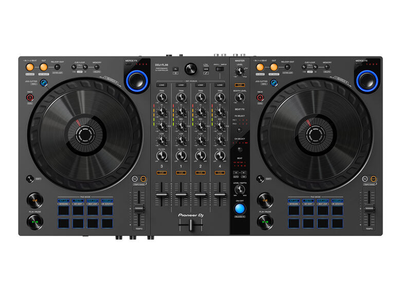 Pioneer Dj DDJ-FLX6-Graphite Consolle Dj A 4 Canali