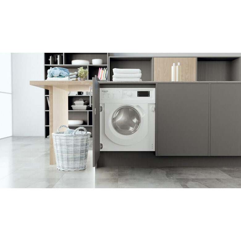 Hotpoint BI WMHG 71483 EU N Lavatrice a Incasso Caricamento frontale 7 kg 1400 Giri/min D Bianco