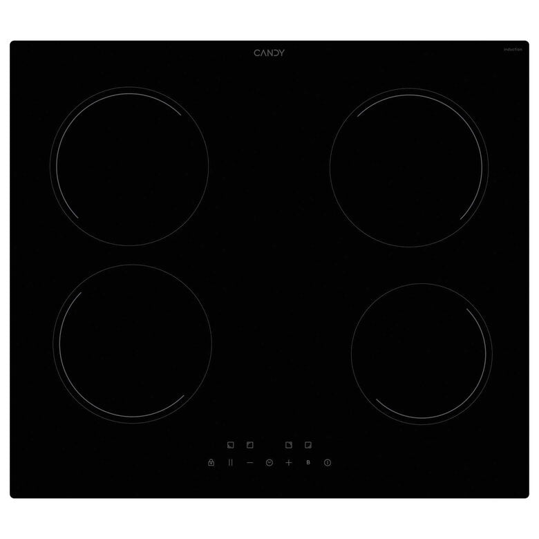 Candy Idea CII647CCAR Nero Da incasso 60 cm Piano cottura a induzione 4 Fornello(i)