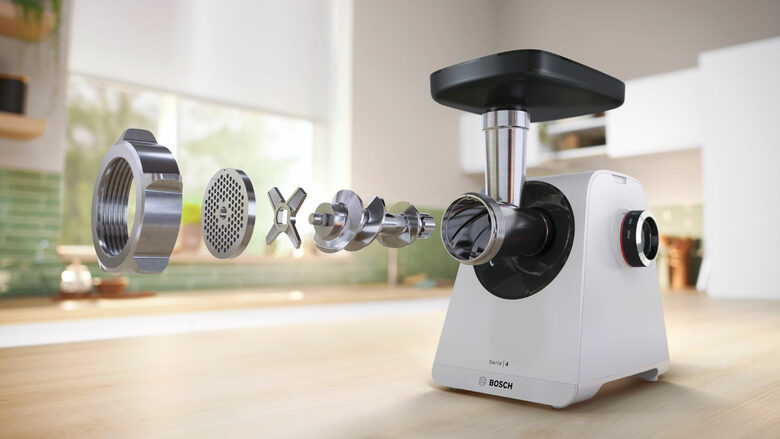 Bosch Serie 4 MFWS420W tritacarne 1300 W Bianco