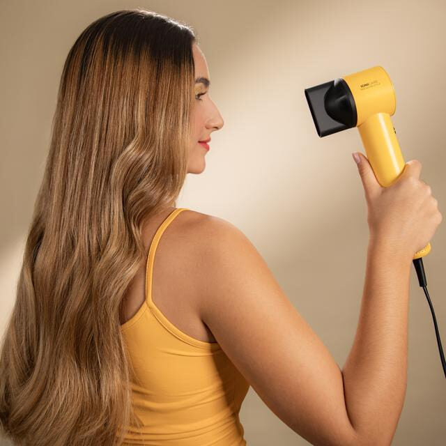 Cecotec IoniCare RockStar Style Asciugacapelli 1500 W Nero, Giallo