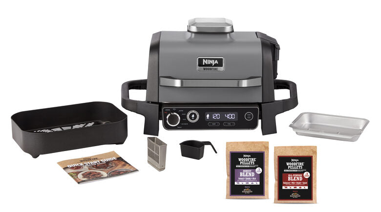 Ninja Barbecue elettrico Woodfire con affumicatore integrato OG701EU