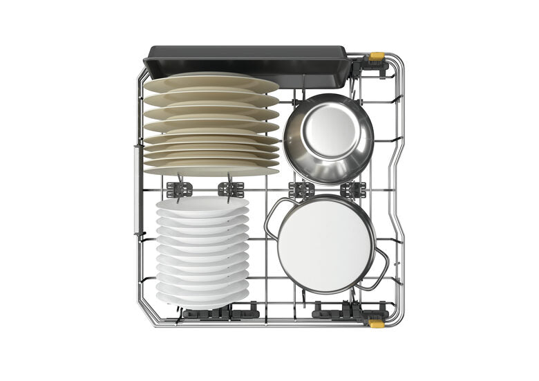 Whirlpool W7F HS51 X Lavastoviglie Libera installazione 15 coperti B