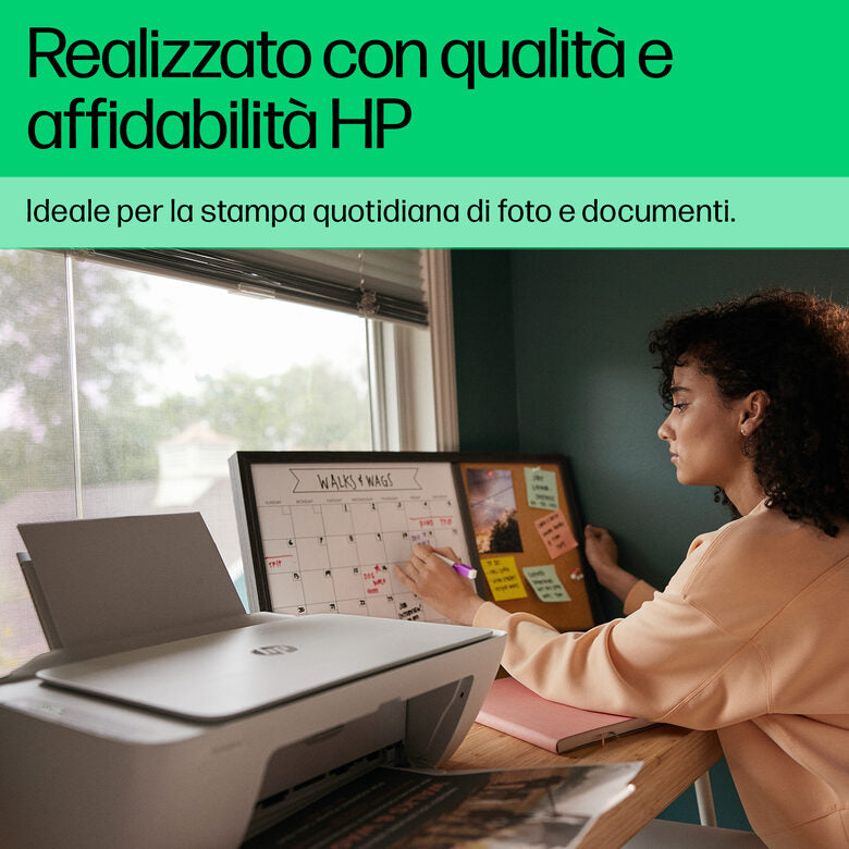 HP DeskJet 2810e Wireless All-in-One Colore Stampante, Instant Ink; Fotocopiatrice, scanner