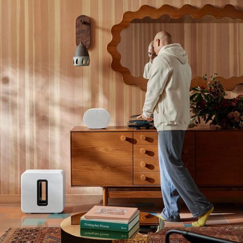 Sonos Sub 4 Nero, Bianco Subwoofer attivo