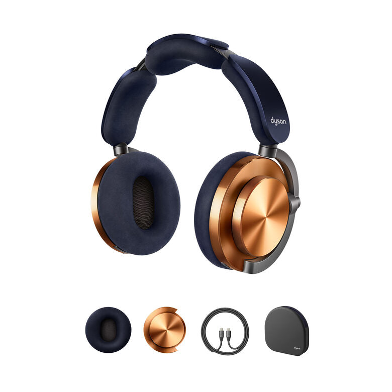 Dyson CNC OnTrac Cuffie Wireless A Padiglione Musica e Chiamate USB tipo-C Bluetooth Rame
