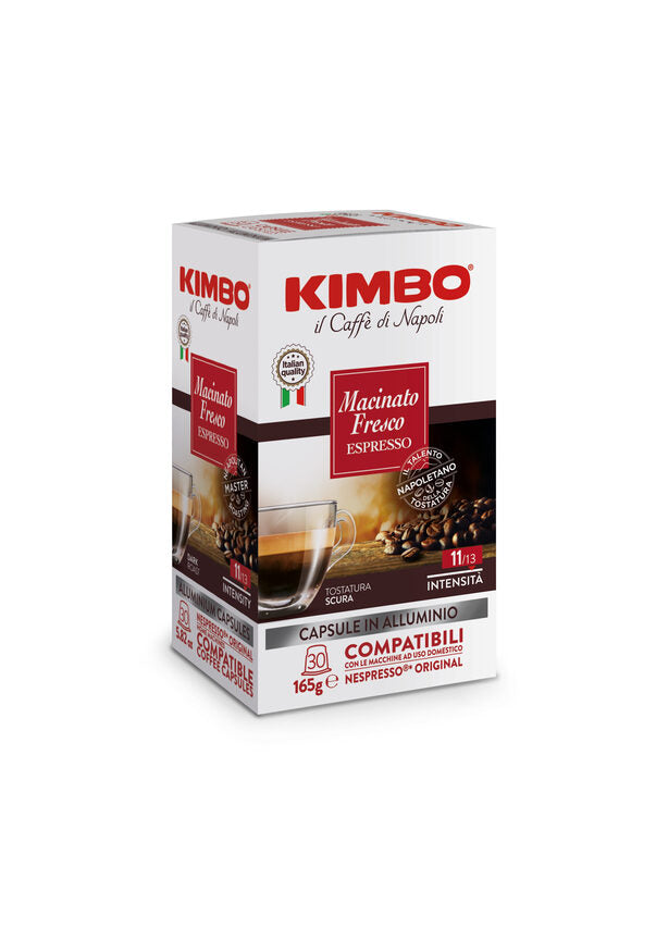 Kimbo 014186 capsula e cialda da caffè Capsule caffè Tostatura scura 30 pz
