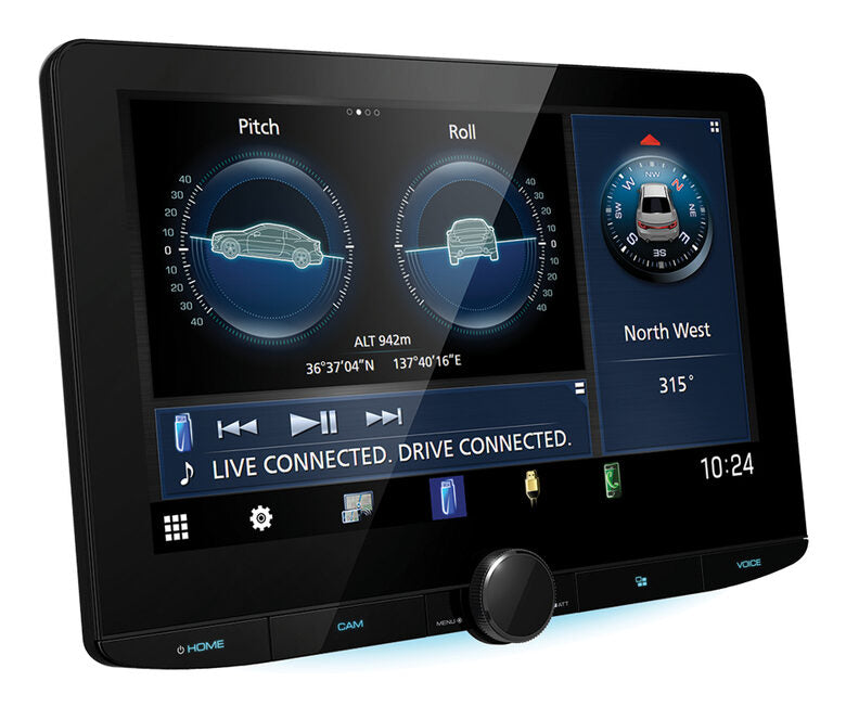 Kenwood DMX9724XDS Nero Wi-Fi 88 W Bluetooth