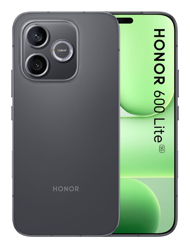 Honor BUNDLE 600 LITE 256GB V BLACK+WATCH 2i BLACK 16,8 cm (6.6") Doppia SIM 5G USB tipo-C 8 GB 6520 mAh Nero