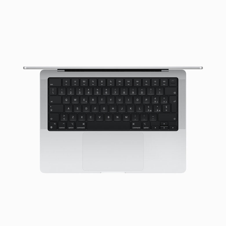 Apple MacBook Pro 14'' M3 Pro chip con 11‑core CPU e 14‑core GPU, 512GB SSD - Argento