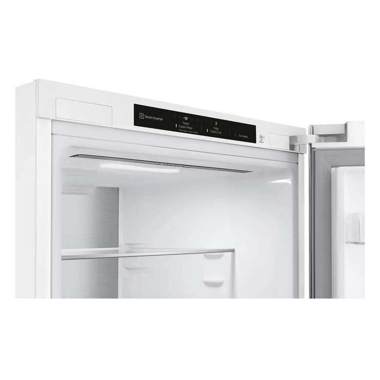 LG GBB72SWVGN Frigorifero combinato, Classe D, 384L, Wine Rack, No frost, Bianco