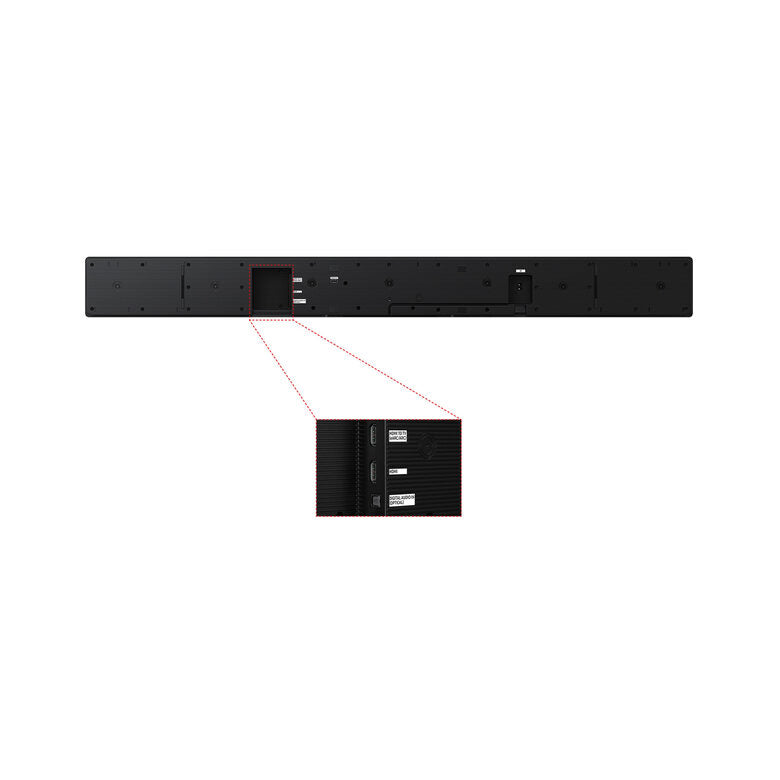Samsung Soundbar HW-QS90H/XC, Audio 7.1.2 canali, potenza 330W, Active Voice Amplifier Pro, Bluetooth 5.3, Q-Symphony, Wireless Dolby Atmos, 2026