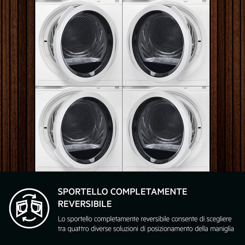 AEG Series 7000 TR7HG18C asciugatrice Libera installazione Caricamento frontale 8 kg Bianco