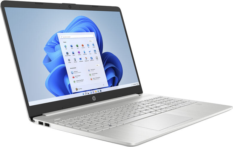 HP 15s-eq2035nl AMD Ryzen™ 5 5500U Computer portatile 39,6 cm (15.6") Full HD 8 GB DDR4-SDRAM 256 GB SSD Wi-Fi 5 (802.11ac) Windows 11 Home Argento