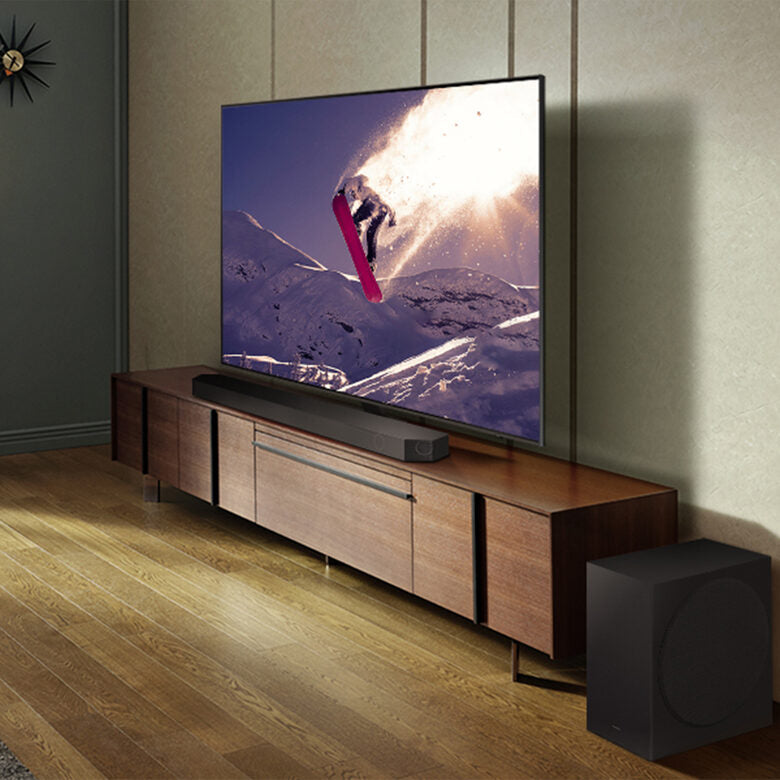 Samsung Soundbar HW-Q800C/ZF Serie Q, 11 speaker, Wireless Dolby Atmos, Audio a 5.1.2 canali, Q-Simphony, Compatibile con Alexa e Google Assistant, Black