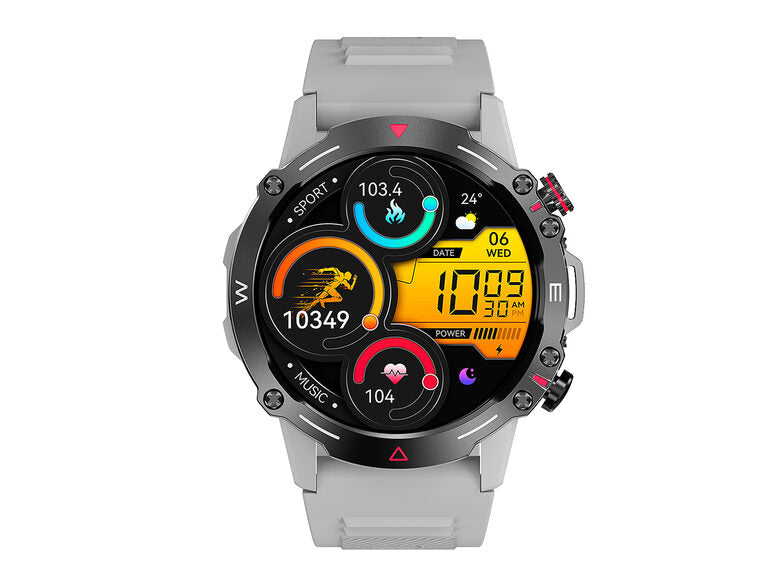 Trevi T-FIT 510 A 3,63 cm (1.43") AMOLED Digitale 466 x 466 Pixel Touch screen Grigio