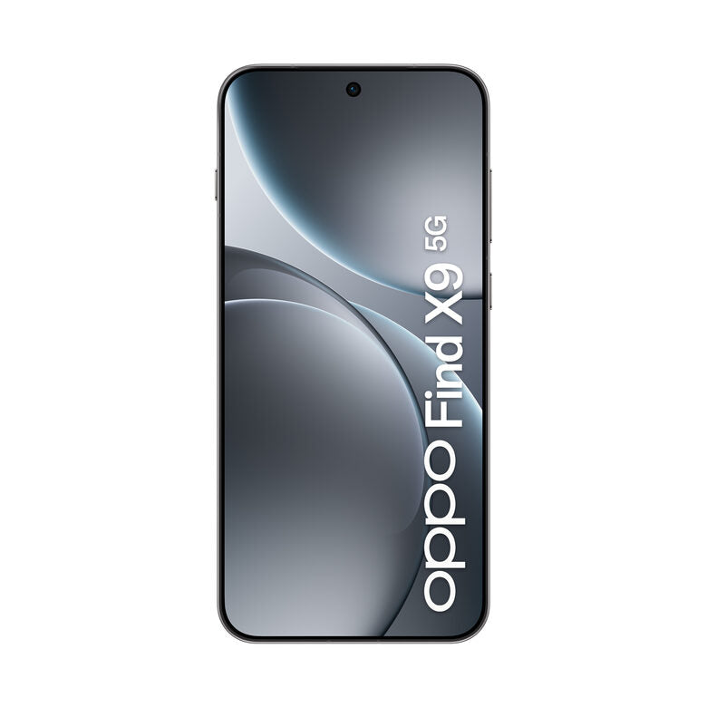 OPPO Find X9 5G AI Smartphone, Tripla Fotocamera 50+50+50MP, Selfie 32MP, Display 6.59” 120HZ AMOLED 1.5K, 7025mAh, RAM 12GB(Esp4GB/8GB/12GB)+ROM 512GB, [Versione Italia], Titanium Grey