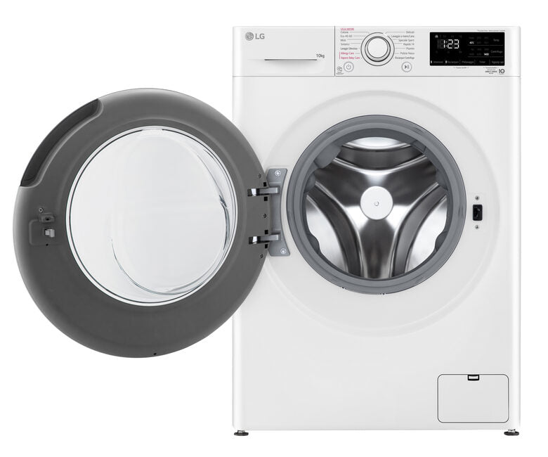 LG F4WV309S3AA Lavatrice 9kg AI DD™, Classe A/A/A, 1400 giri, Lavaggio a vapore