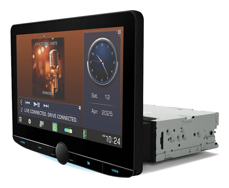 Kenwood DMX9724XDS Nero Wi-Fi 88 W Bluetooth