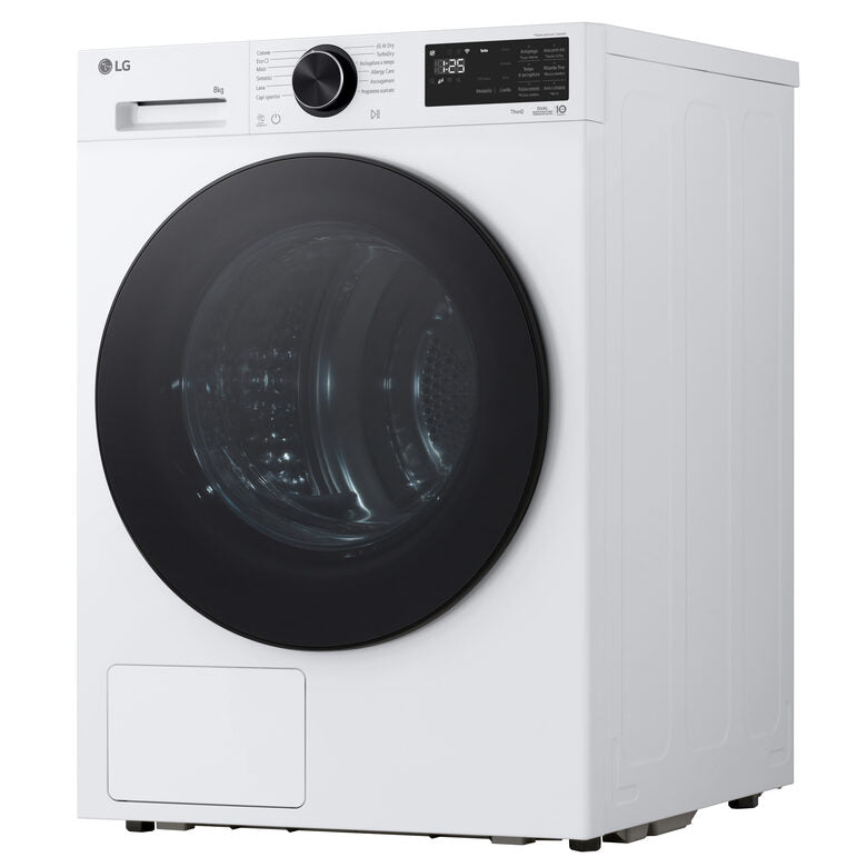 LG RNX5008TLB Asciugatrice Intelligente AI Dry 8 kg Classe B Bianco