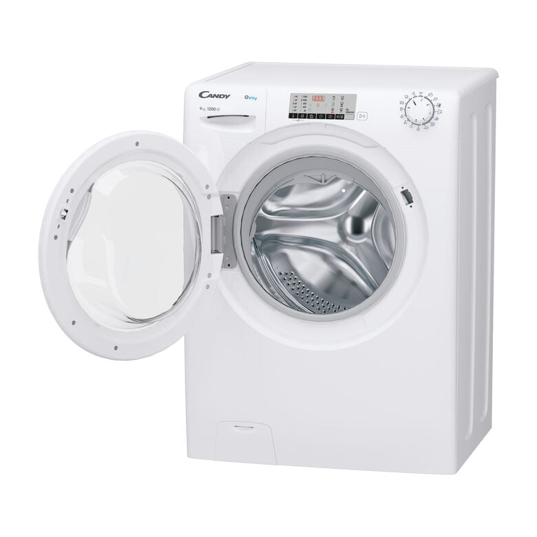 Candy EY294DWM5/1-S Easy Lavatrice Libera Installazione 9 Kg, 1200 Giri, Tecnologia Smart Touch, Classe A, Bianco