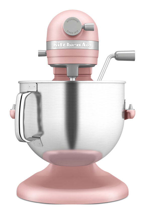 KitchenAid 5KSM70SHXEDR Sbattitore con base 375 W Grigio, Rosa, Acciaio inox