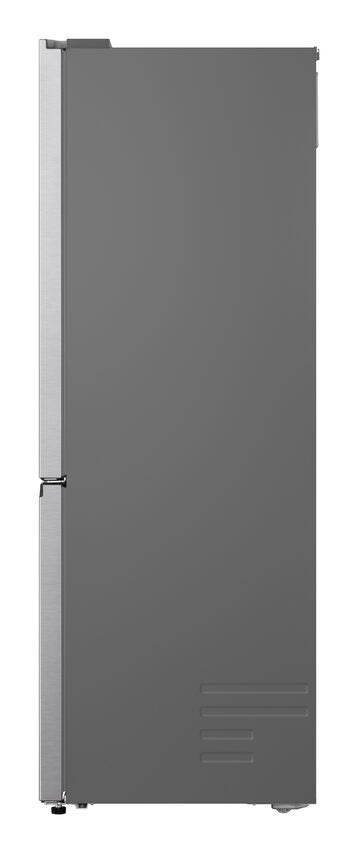 LG GBBSJ2CCPY Frigorifero Combinato A Libera Installazione, Fit & Max, AI Inverter, Wi-Fi, Door Cooling, Total No Frost, Classe C, Acciaio Inox