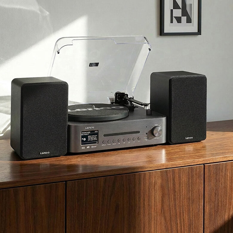 Lenco MC-760BK set audio da casa 60 W Nero