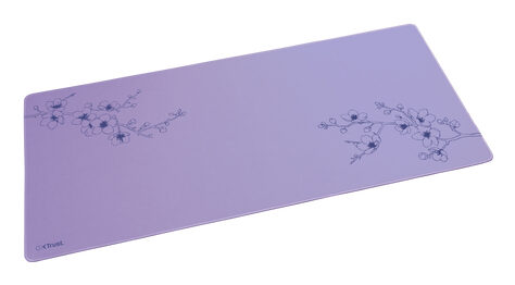 Trust GXT 759 XXL Tappetino per mouse per gioco da computer Blu, Viola