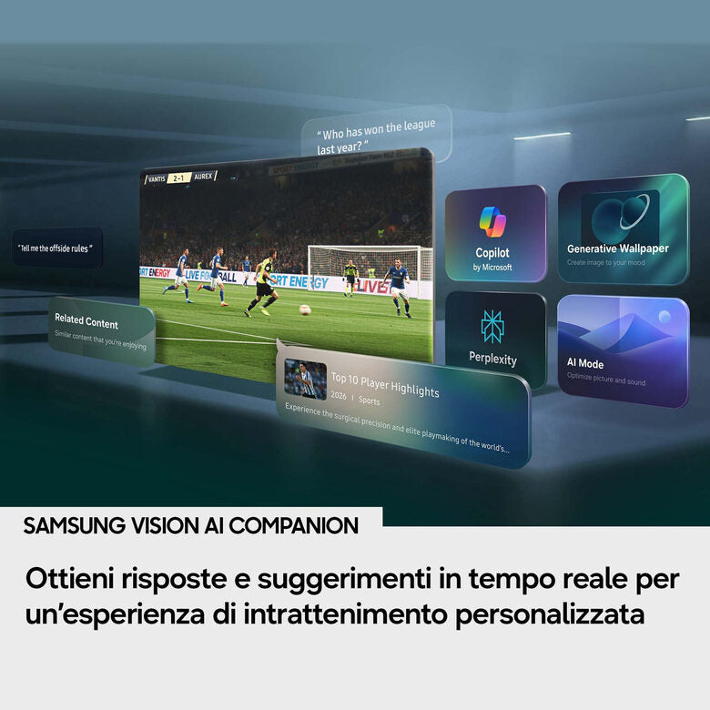 Samsung 98 Crystal UHD U9000H 4K Vision AI Smart TV (2026)