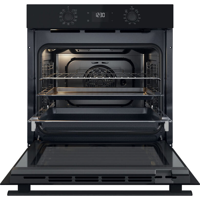 Whirlpool OMR58HU1B Forno Multifunzione Inox 12 Funzioni Cook3 classe A+ 71Lt