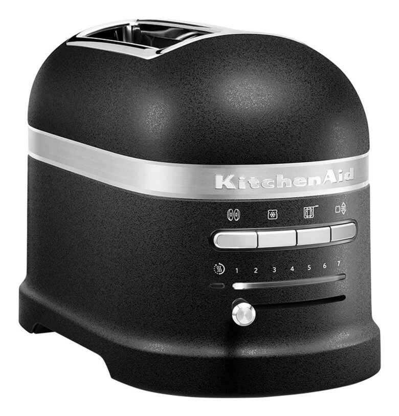 KitchenAid 5KMT2204EBK 7 2 fetta/e 1250 W Nero, Acciaio inox