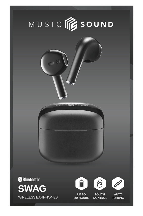 Music Sound SWAG WIRELESS EARPHONES